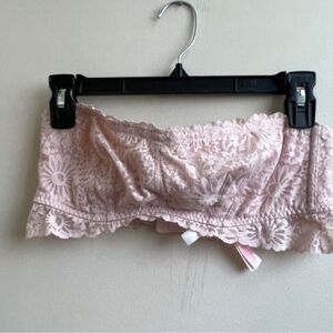Victoria’s Secret Pink lace strapless bra y2k Size Large
